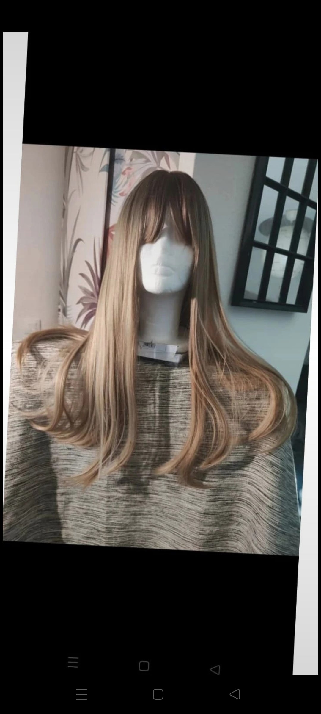 Perruque Glamour Ombré Naturel Tendance