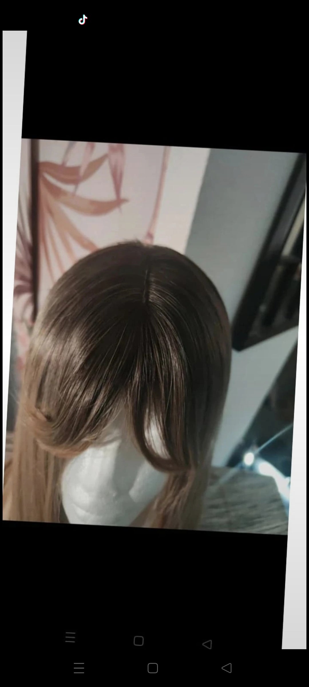 Perruque Glamour Ombré Naturel Tendance