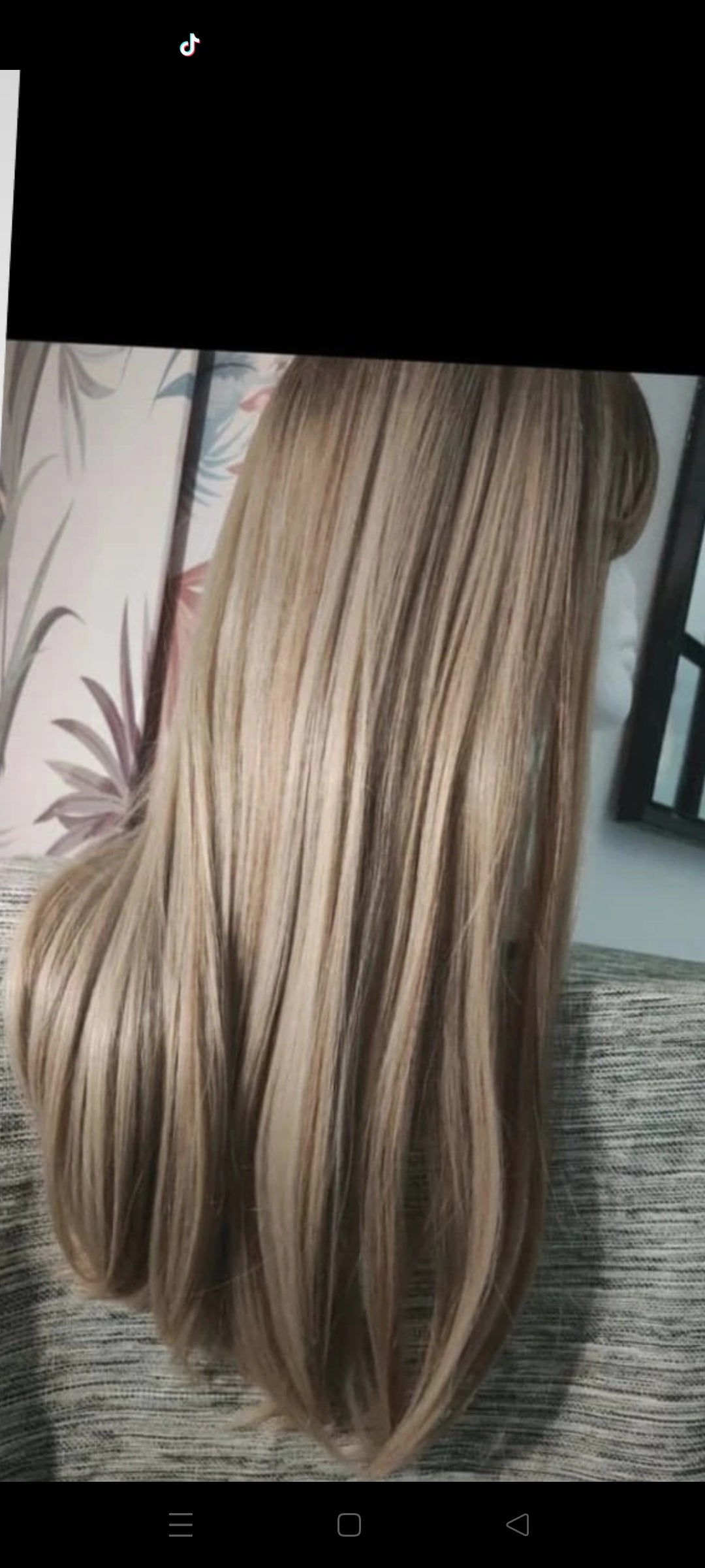 Perruque Glamour Ombré Naturel Tendance