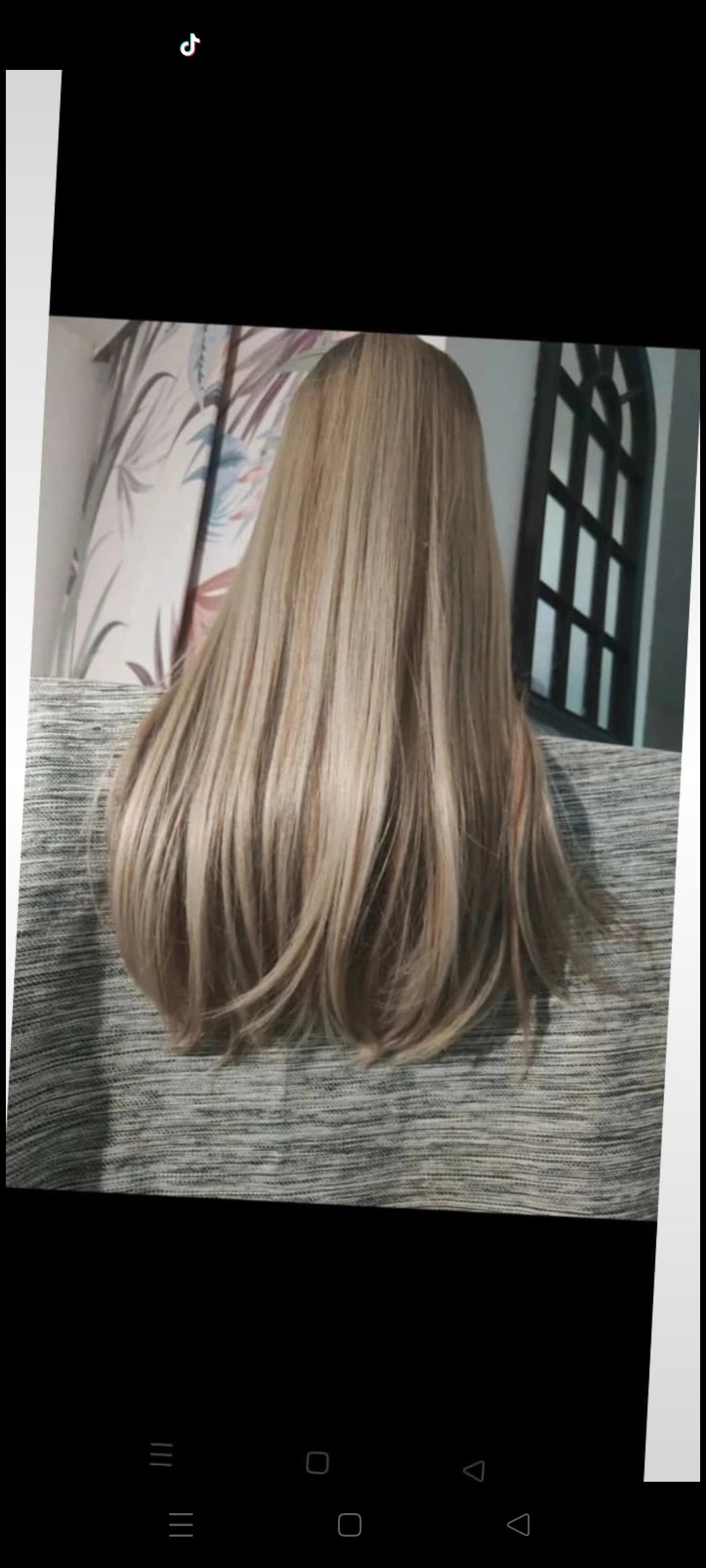 Perruque Glamour Ombré Naturel Tendance