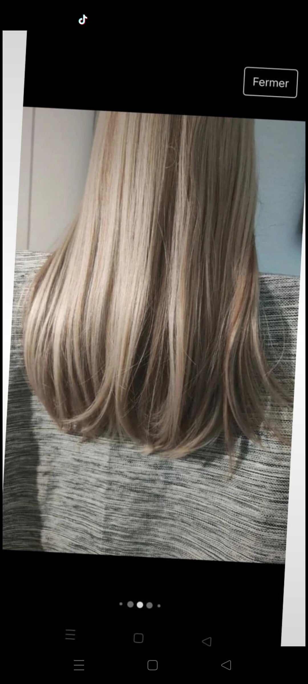 Perruque Glamour Ombré Naturel Tendance