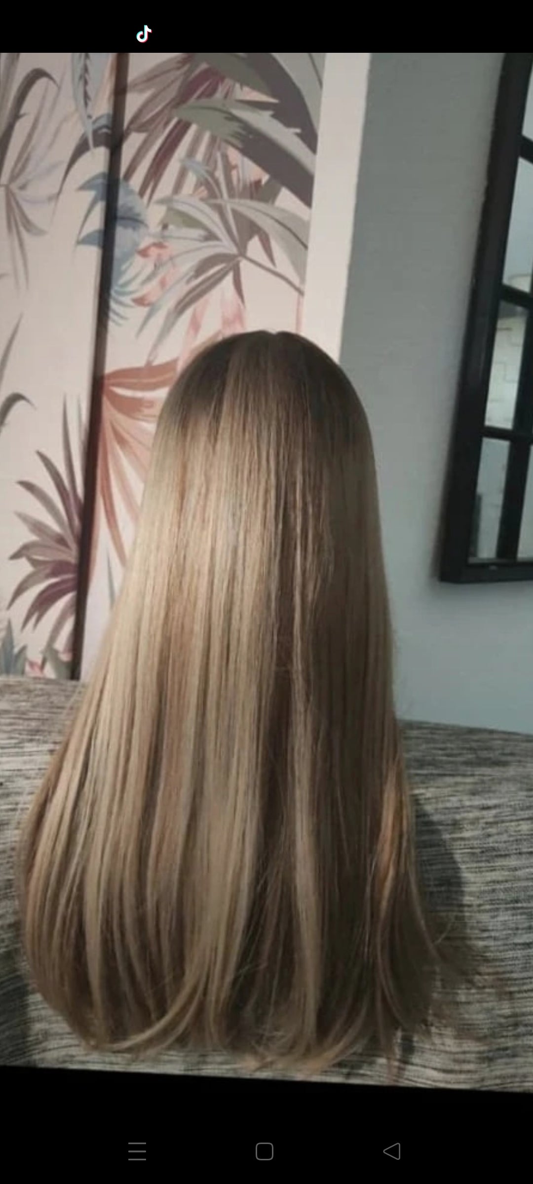 Perruque Glamour Ombré Naturel Tendance