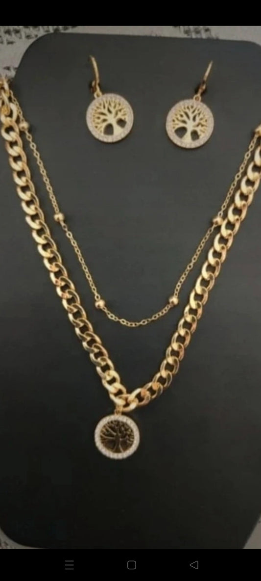 Coffret Parure Intemporel Arbre de Vie