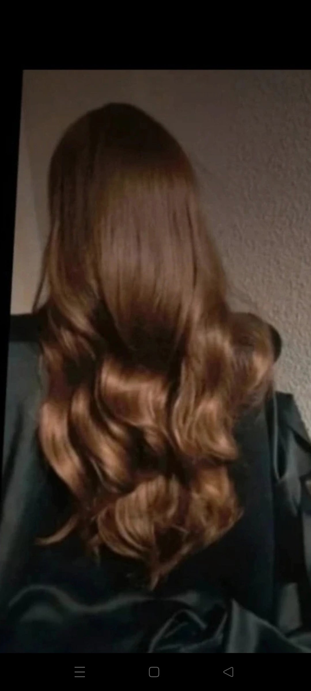 Perruque Châtain Naturelle Ombré Luxe Tendance