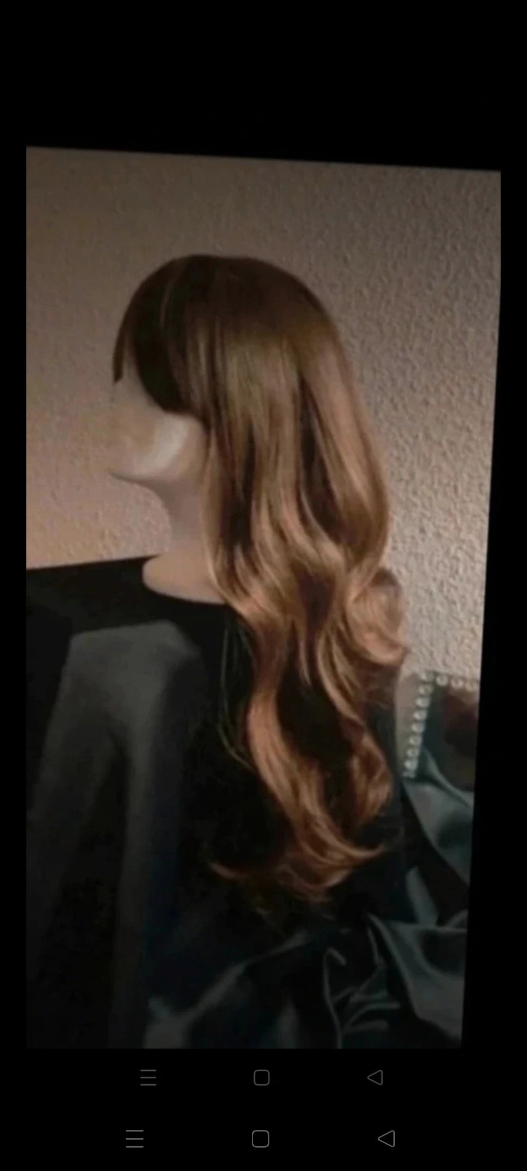 Perruque Châtain Naturelle Ombré Luxe Tendance