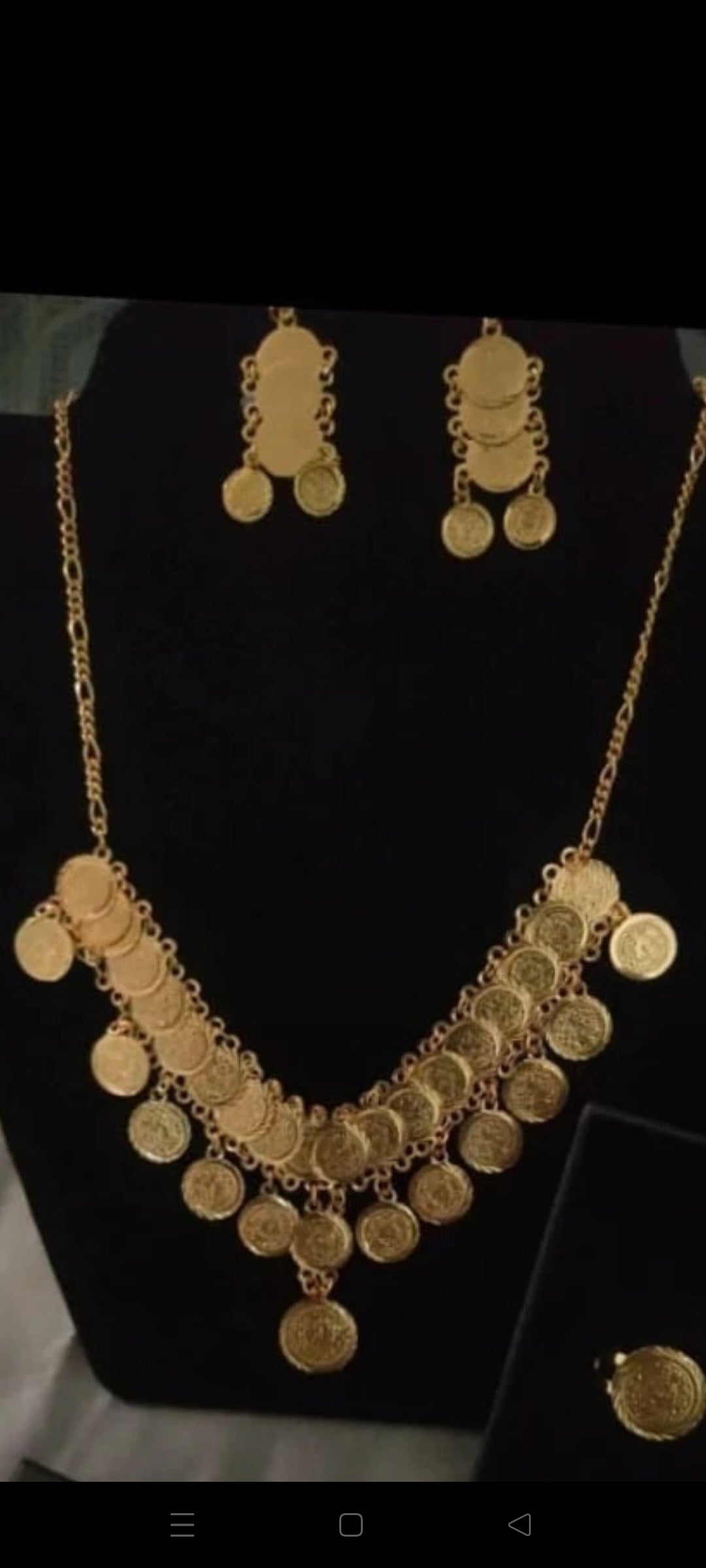 Coffret Luxe Parure Intemporel Gravure Doré