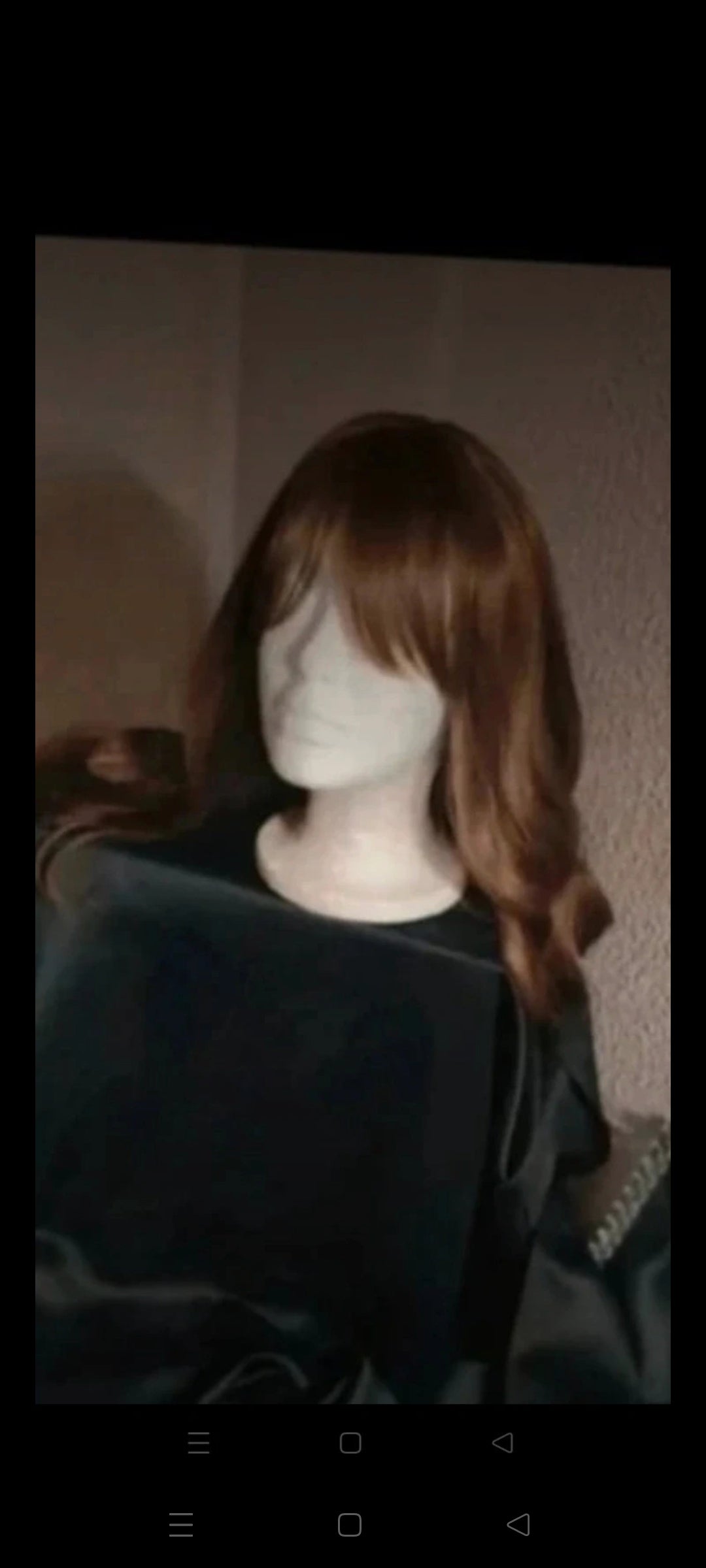 Perruque Châtain Naturelle Ombré Luxe Tendance